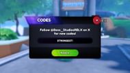 The Anime Last Stand codes are case sensitive (Image via Roblox)